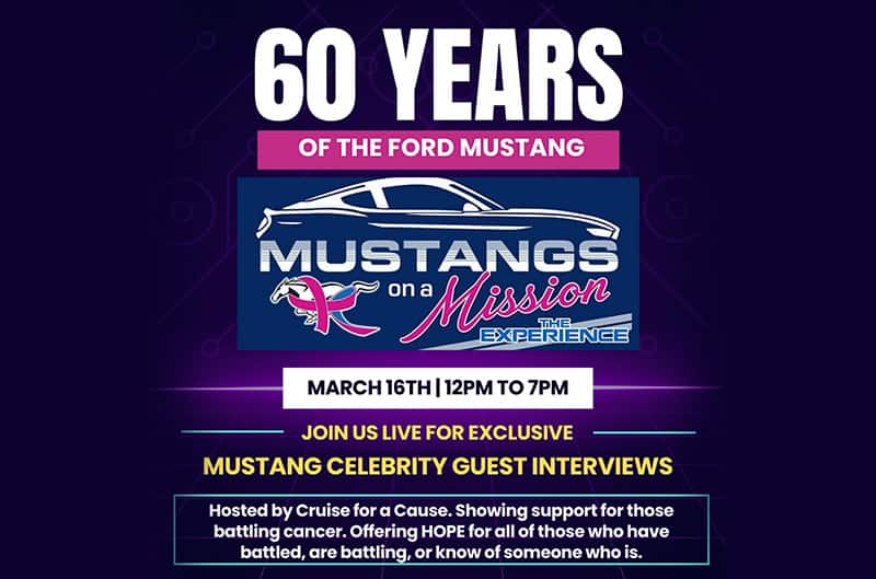 Mustangs on a Mission flyer